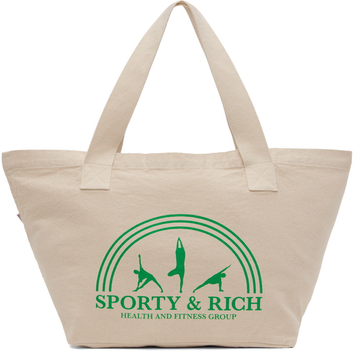 Photo: Sporty & Rich Off-White Fitness Group Tote