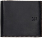 RRL Black Leather Billfold Wallet