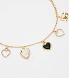 Dolce&Gabbana DG embellished charm bracelet
