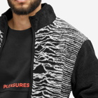 Pleasures Men's Disorder Fuzzy Jacket in Black