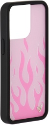Wildflower Pink Flames iPhone 13 Pro Case