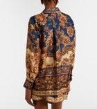 Zimmermann Aster printed silk shirt