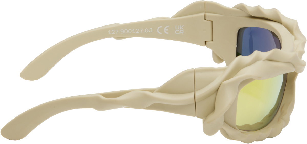 Ottolinger Beige Twisted Sunglasses