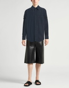 Thom Browne Mens Jacket Midnight in Blue
