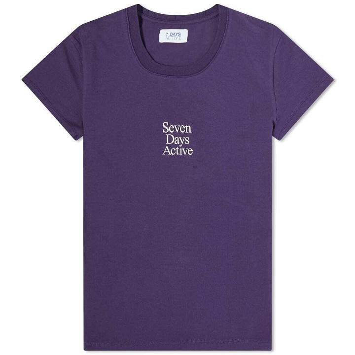 Photo: 7 Days Active Womans T-Shirt in Gothic Grape Purple