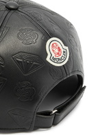 Moncler Genius X Billionaire Boys Club Leather cap - Black