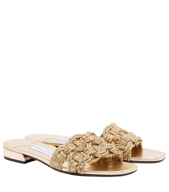 Photo: Jimmy Choo Chara woven slides