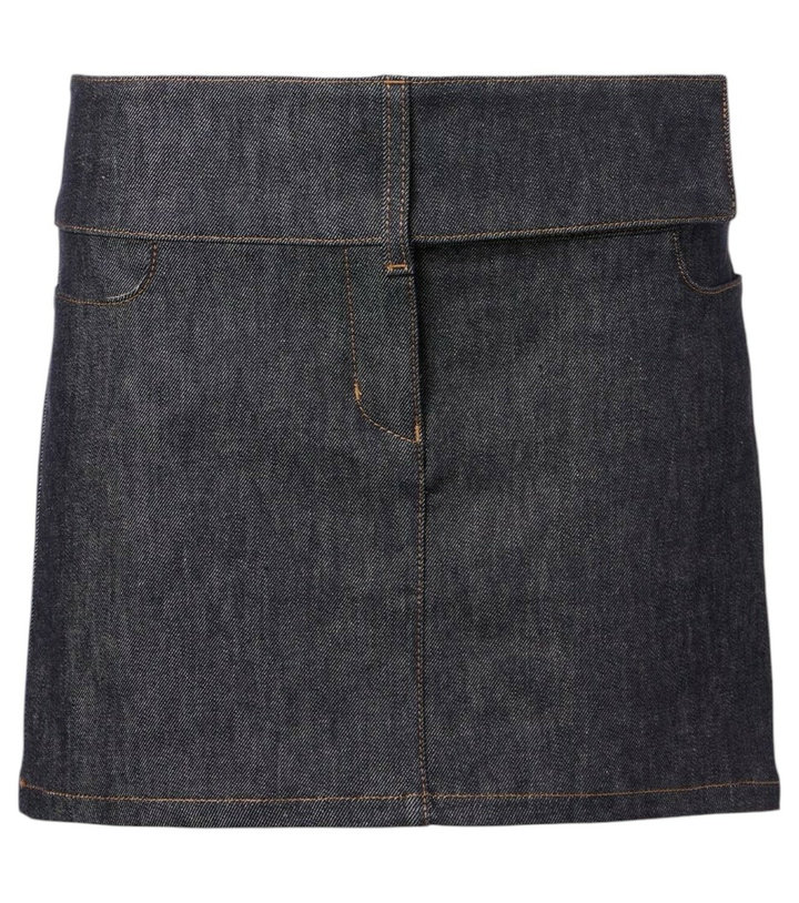 Photo: Courrèges Belted denim miniskirt