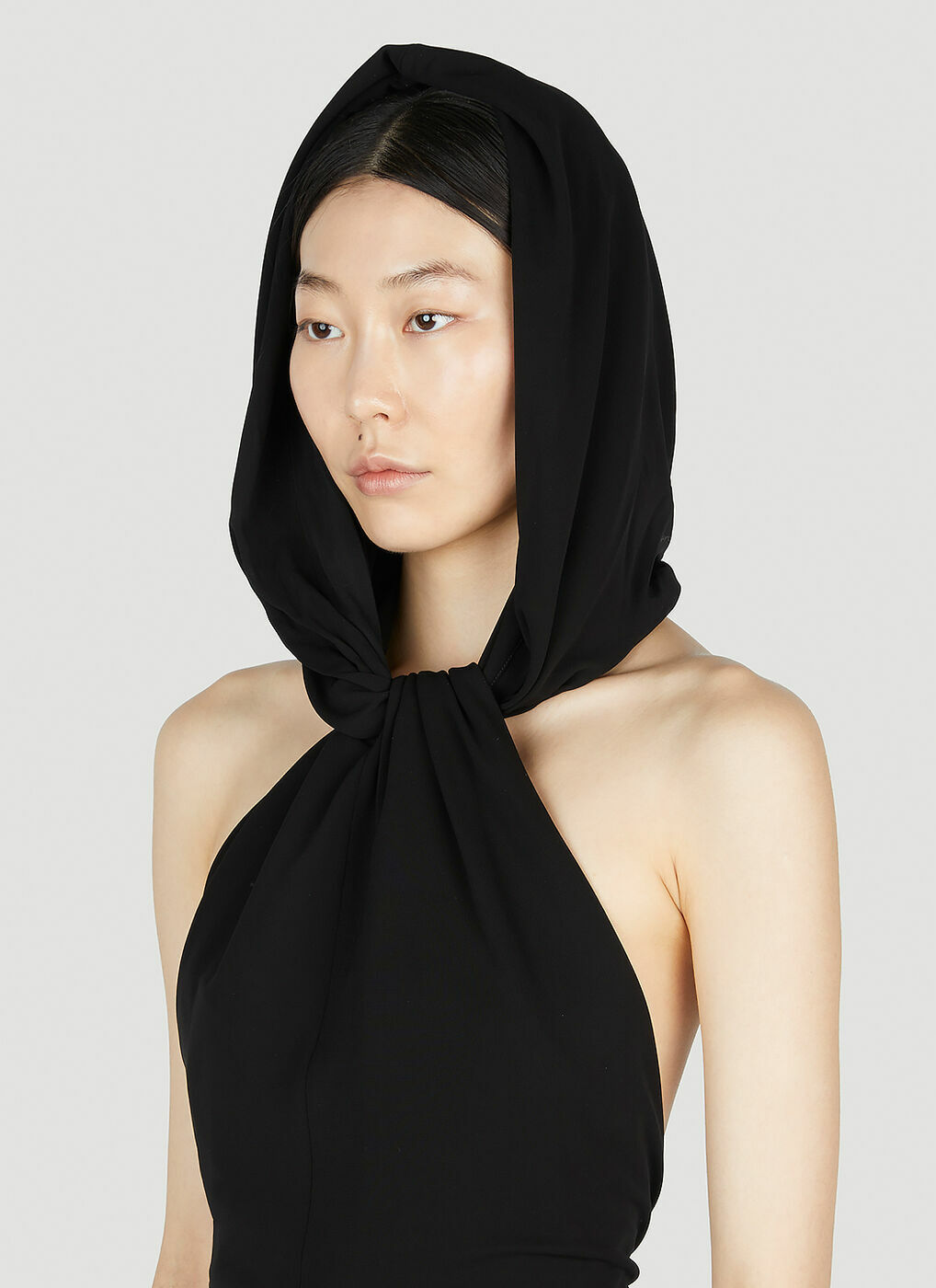 ワンピースその他 SAINT LAURENT WOOL BLEND KNIT HOODED SLEEVELESS DRESS Saint Laurent Hooded Dress In Knit | Saks Fifth Avenue