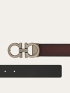 Ferragamo Mens Reversible and adjustable Gancini belt in Red