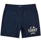 Tommy Jeans Men's Modern Prep Logo Short in Twilight Navy