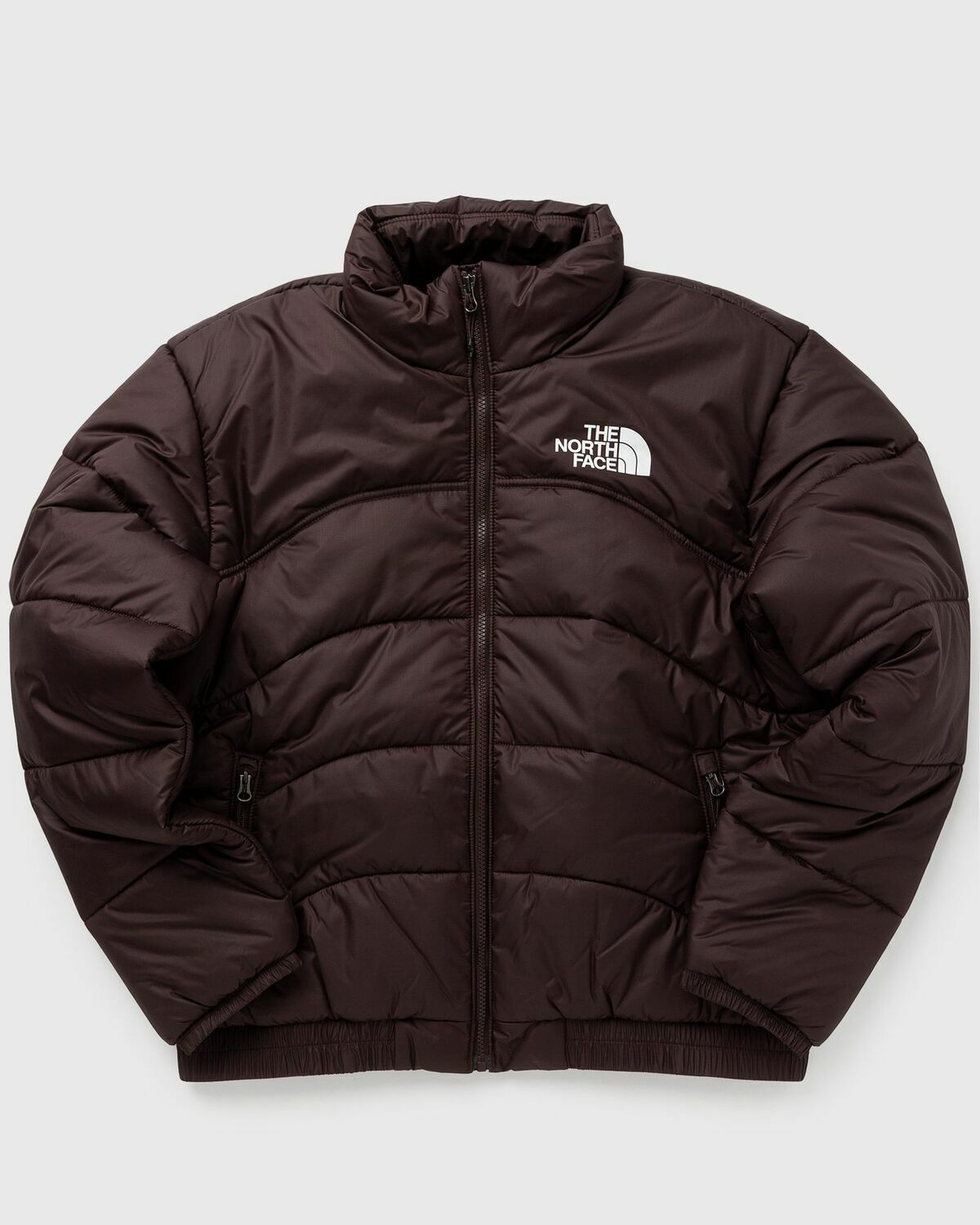 Brown north cheap face jacket mens