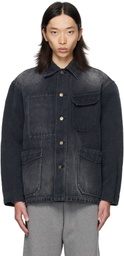 OUAT Black Selvedge Denim Jacket