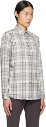 Theory Gray Irving Shirt