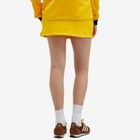 Champion Women's x Guizio Mini Skirt in Yellow Cab