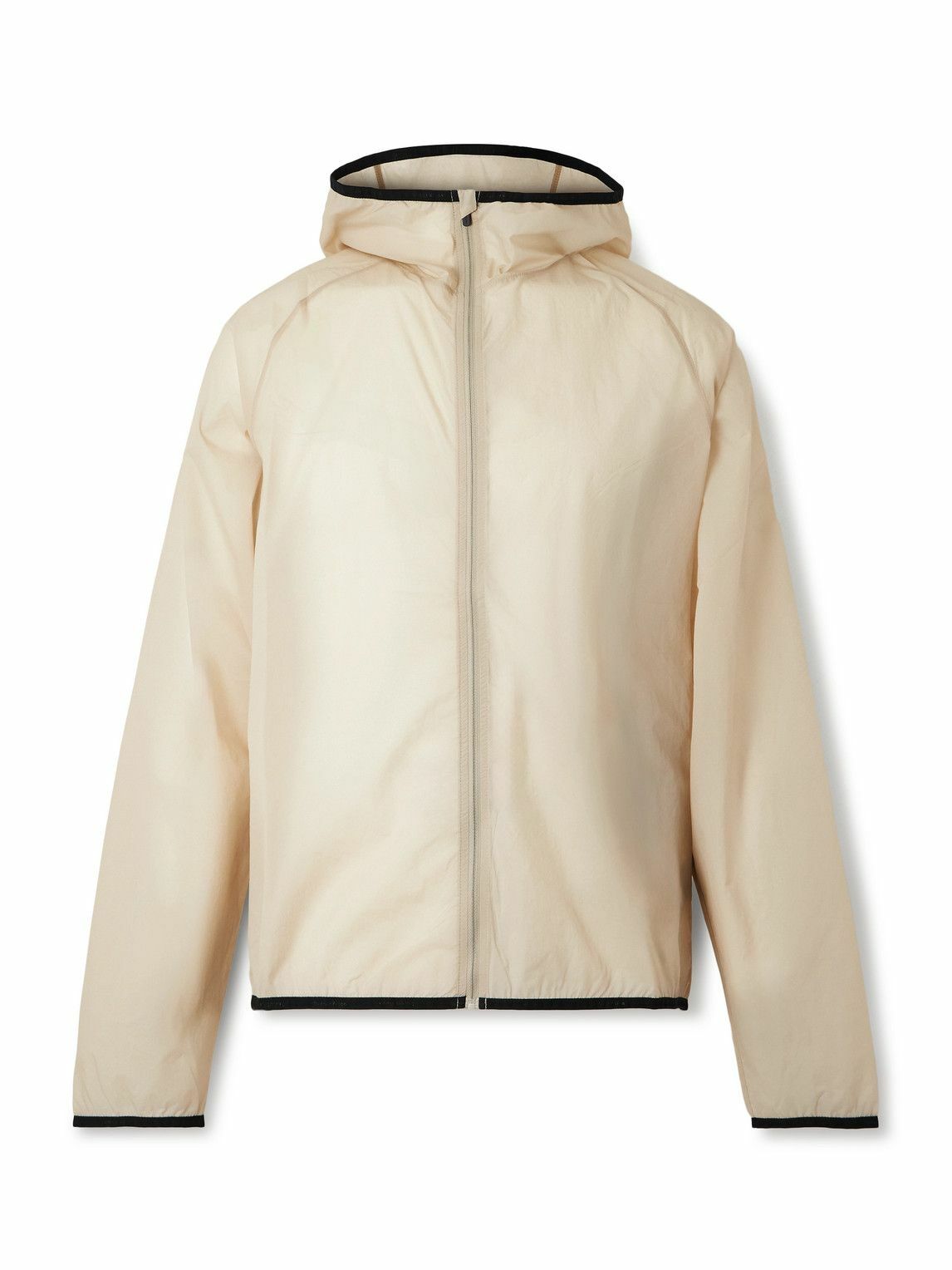 DISTRICT VISION - Milli Ultralight Ripstop Hooded Jacket - White