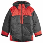 Nanga Men's 30th Anniversary Aurora Tex Combi Down Jacket in Black/Red