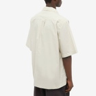 Studio Nicholson Men's Vard Poplin Vacation Shirt in Fossil