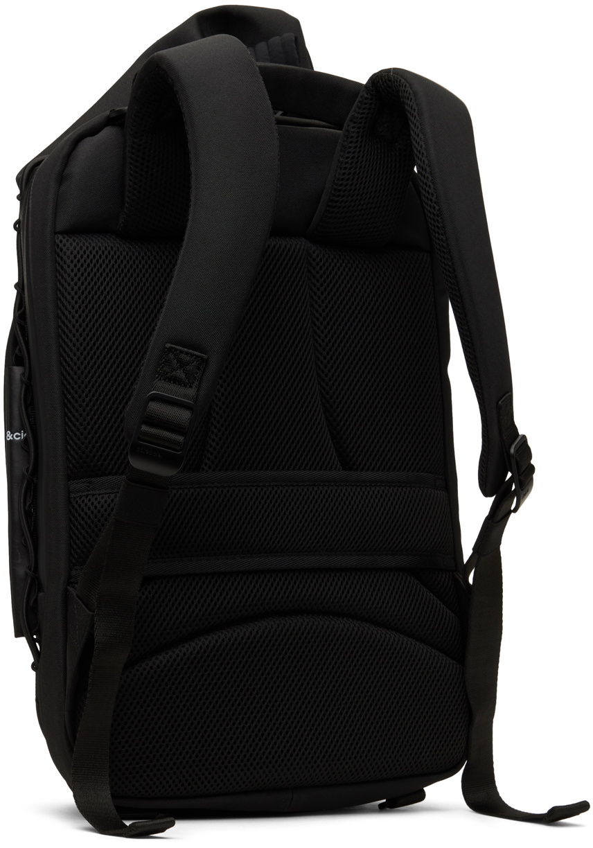 Côte&Ciel Black Isar M EcoYarn Backpack Cote & Ciel