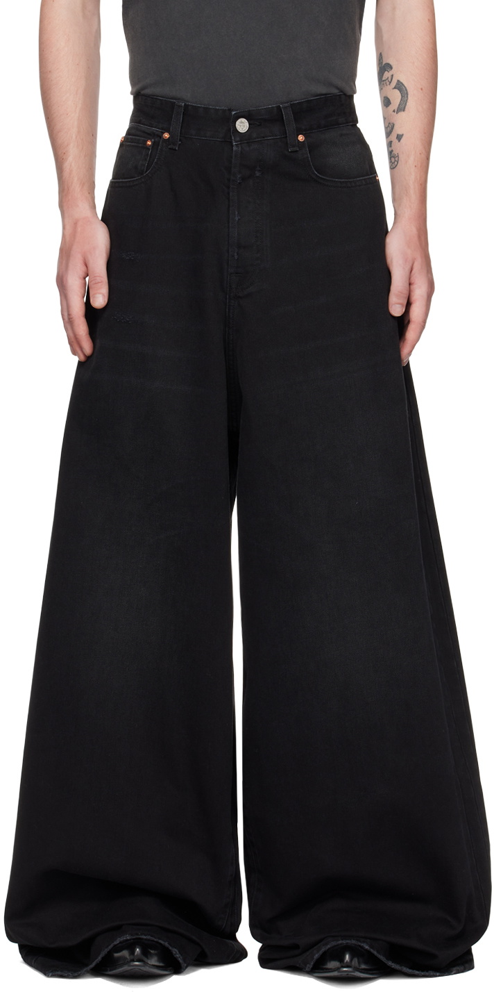 VETEMENTS Black Baggy Jeans Vetements