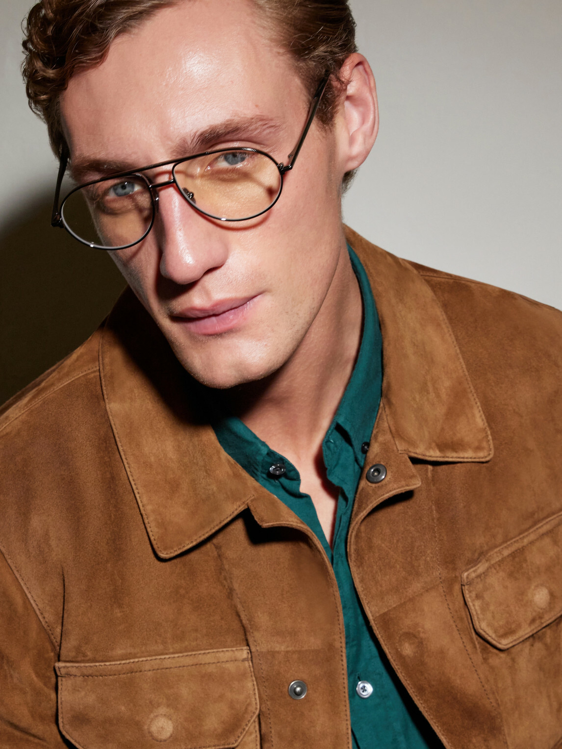 TOM FORD - Aviator-Style Titanium Glasses - Silver