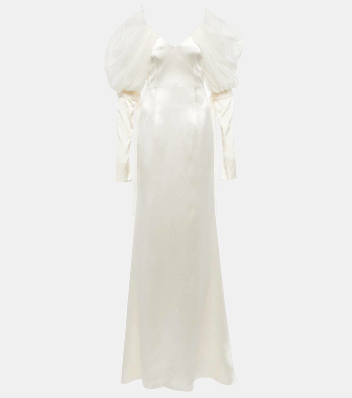 Danielle Frankel Bridal Maren wool and silk gown