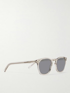 SAINT LAURENT - Round-Frame Acetate Mirrored Sunglasses