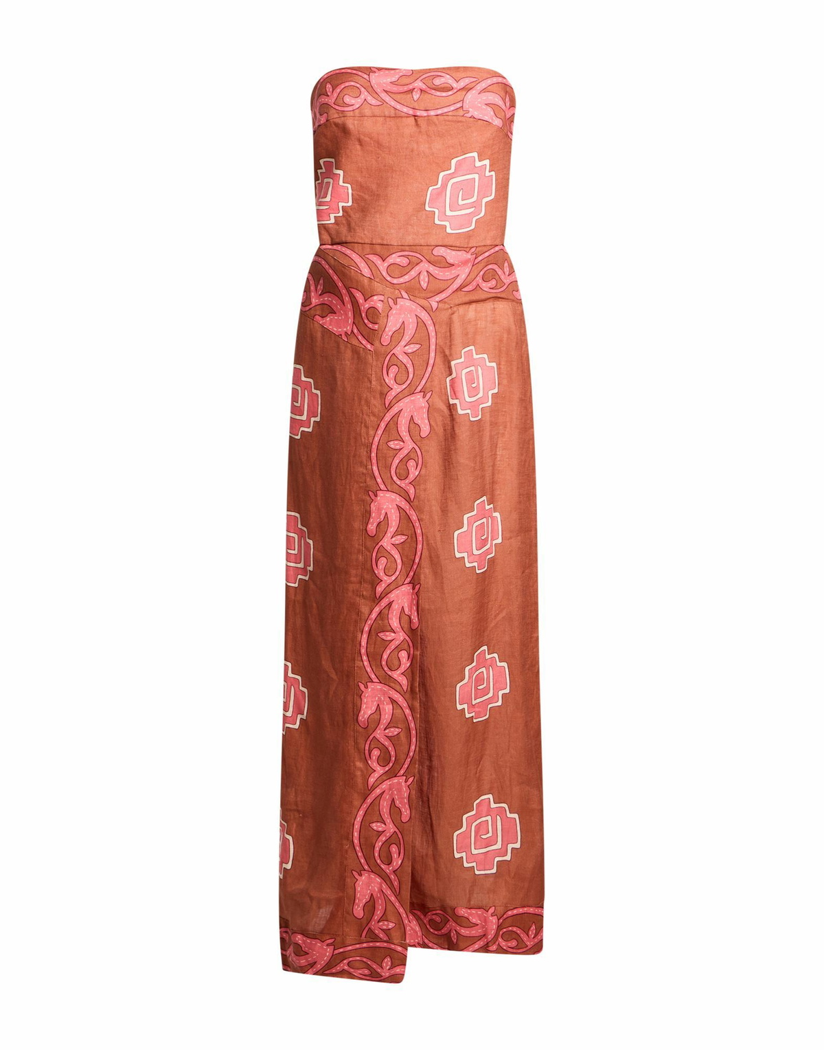 Johanna Ortiz Womens Maxi dress Rust