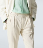Ralph Lauren Purple Label Gregory silk tapered pants