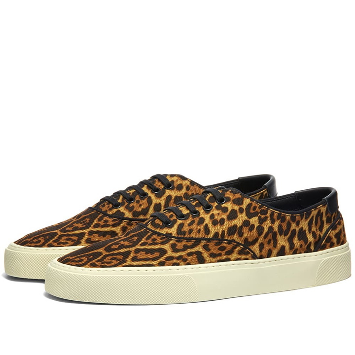 Photo: Saint Laurent Venice Leopard Low Sneaker