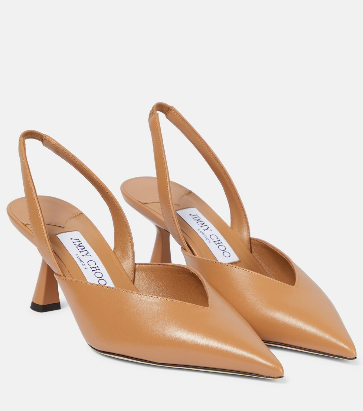 Jimmy Choo Maryanne 65 leather slingback pumps