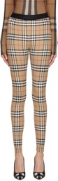 Burberry Beige Belvoir Leggings