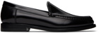 Manolo Blahnik Black Dinegurado Loafers