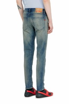 Diesel Slim Jeans Regular Waist 2019 D-Strukt - Jeans Mens in Blue