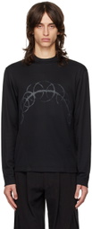 HYEIN SEO Black Graphic T-shirt