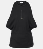 Alexander McQueen Ribbed-knit tank top