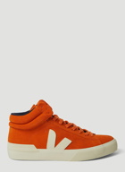 Minotaur High Top Sneakers in Orange