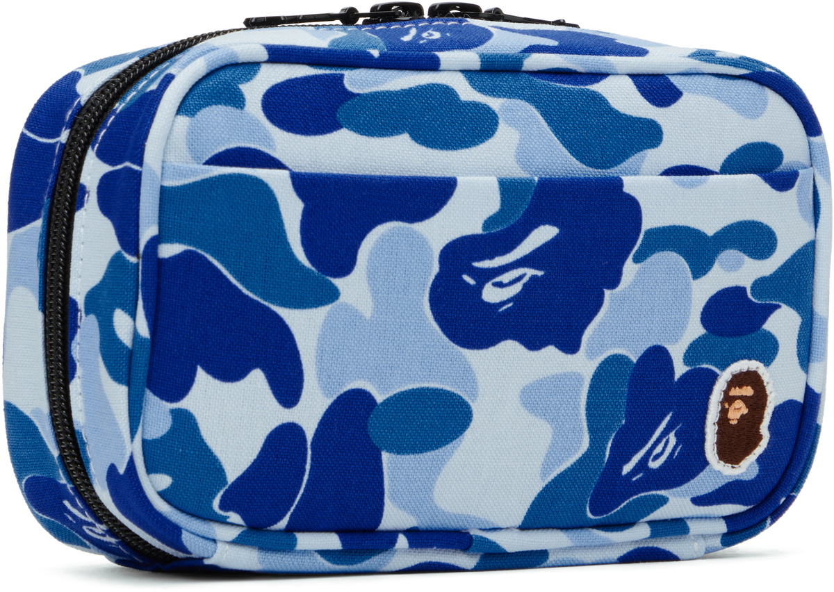 BAPE Blue Camo Gadget Pouch