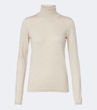 Brunello Cucinelli Cashmere and silk turtleneck sweater