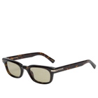 CHIMI Noct Sunglasses in Deep Tortoise/Sage Green 