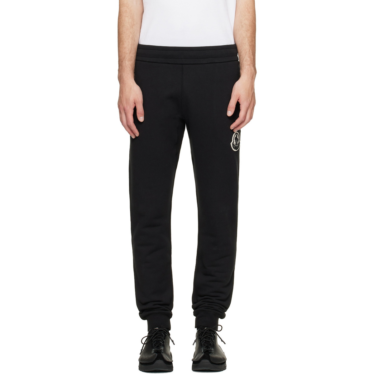 Moncler Black Drawstring Sweatpants