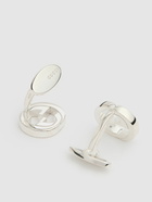 GUCCI Interlocking G Silver Cufflinks