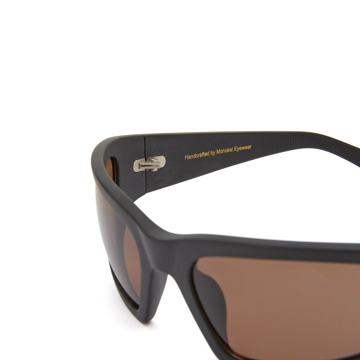 Monokel Men's Crow Sunglasses in Black/Brown 