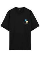 PS Paul Smith Logo-printed Cotton T-shirt Black