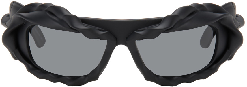 【関税込み】Ottolinger ネイビー Twisted サングラス Ottolinger Navy Twisted Sunglasses Ottolinger