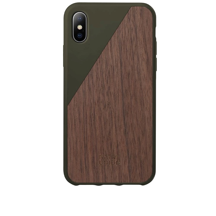 Photo: Native Union Wood Edition Clic iPhone X Case