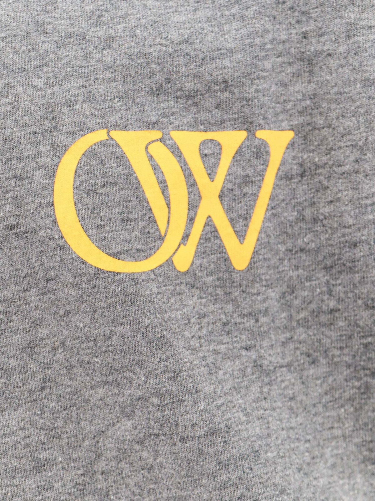 Off White T Shirt Grey Mens Off-White Off White T Shirt Grey Mens Off-White