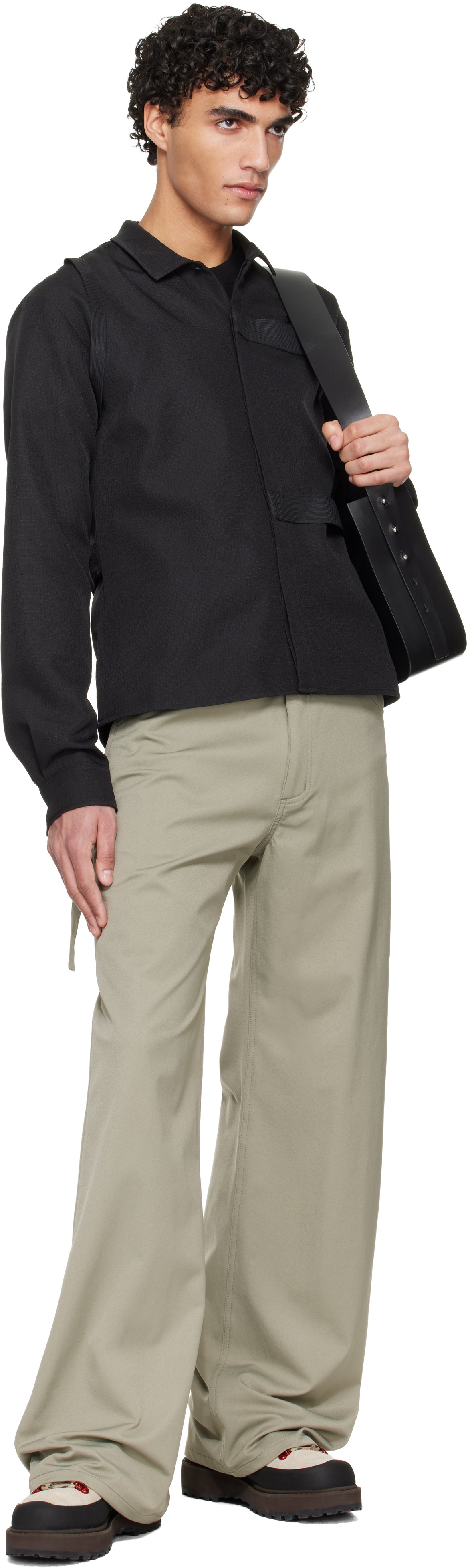 HELIOT EMIL Green Dressage Trousers