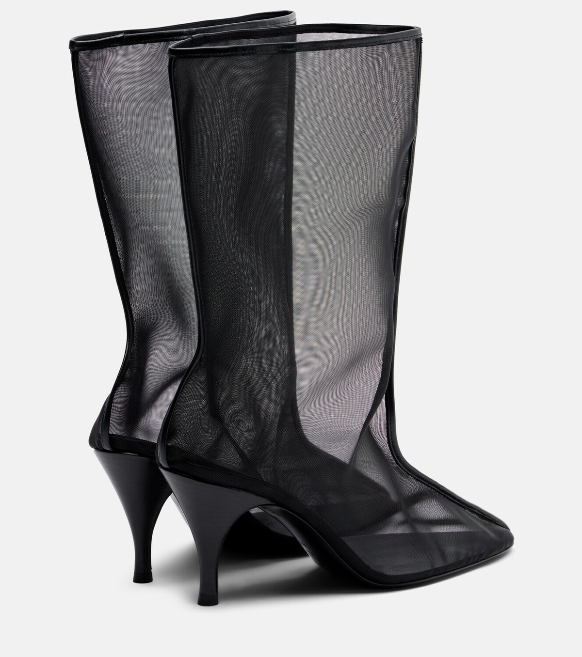 Herbert Levine Drawing A Blank 85 mesh mid-calf boots