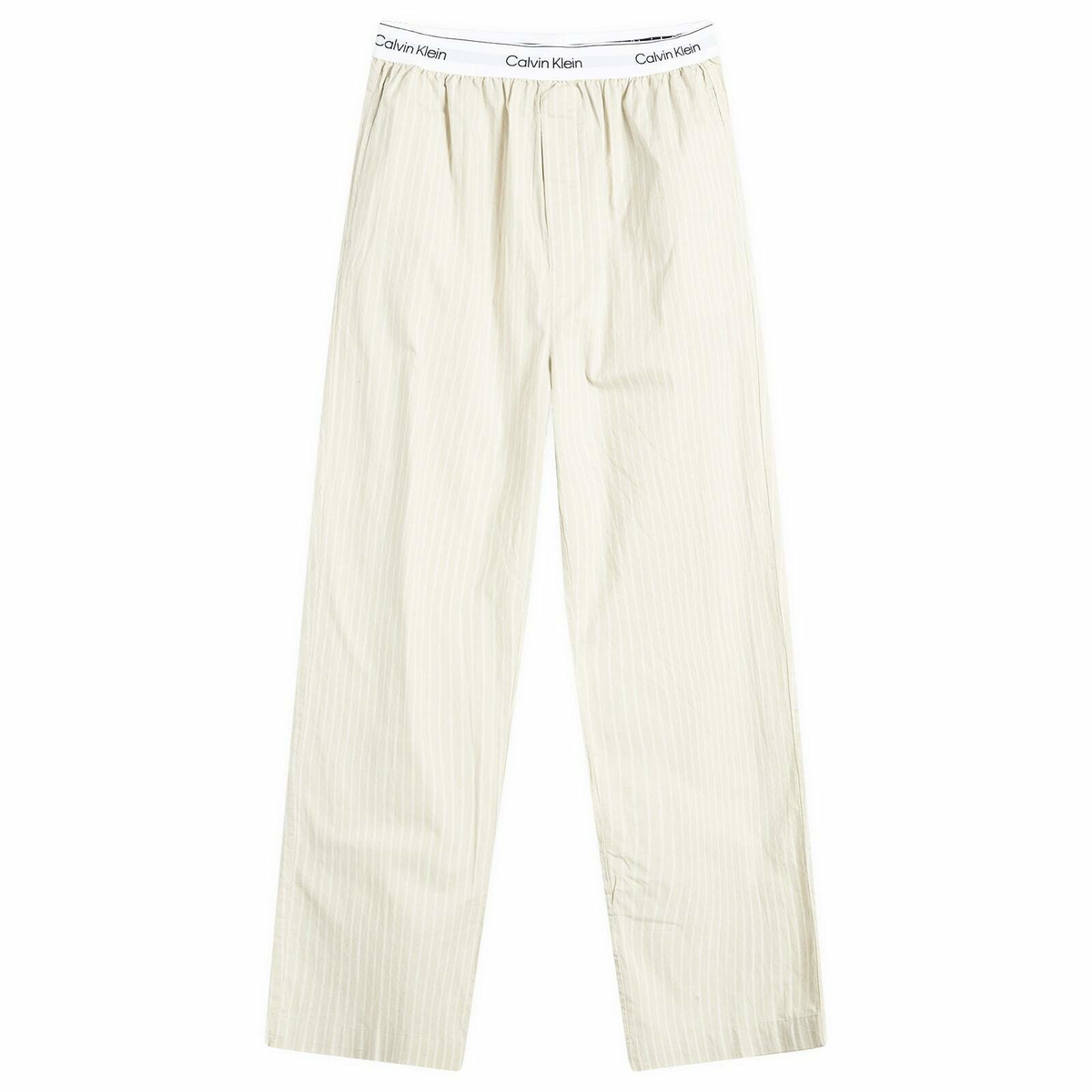 Calvin Klein Men's Sleep Pant in Pelican Stripe